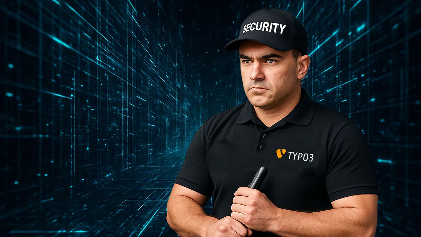 Ein Security Guard im Cyberspace