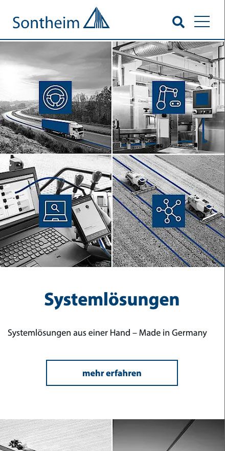 Sontheim Elektronik Webdesign
