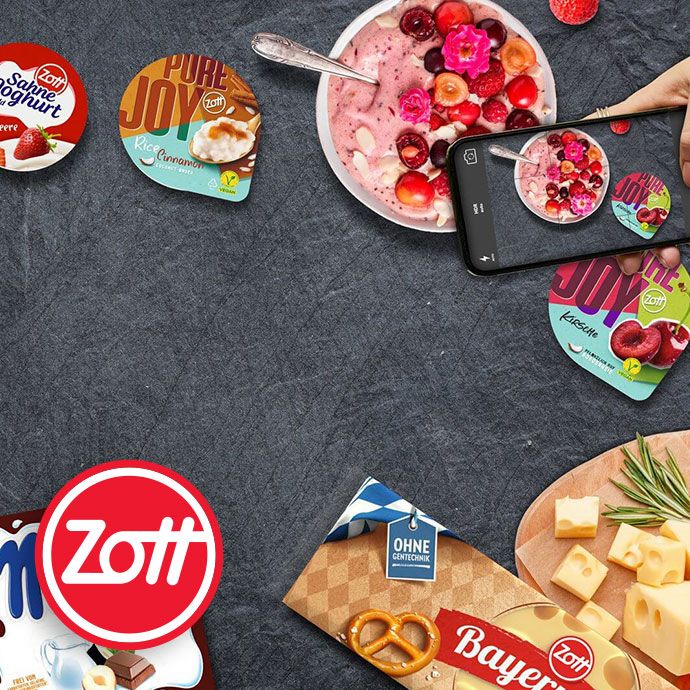 Referenz Zott Corporate Site